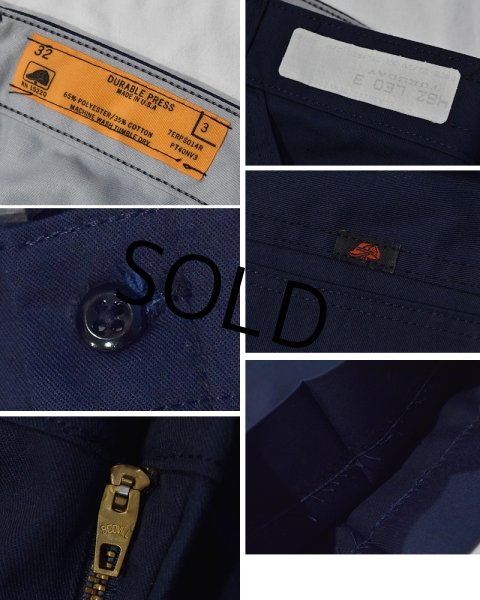 画像3: USA製【RED KAP】【レッドキャップ】紺【ポリコットン】【ワークパンツ】【W32】  (3)