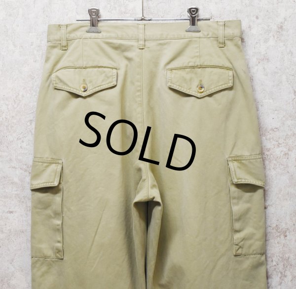 画像4: ビンテージ【Eddie Bauer】【エディーバウアー】【ベージュ】【カーゴパンツ】【33x32】  (4)