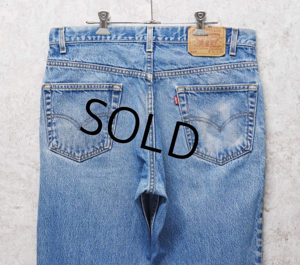 画像5: 【ビンテージ】【USA製】【LEVI'S】【リーバイス517】ブーツカット【デニムパンツ】【517】【36X34】  (5)