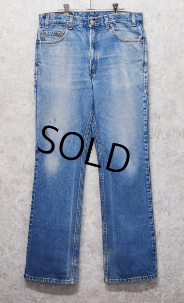 画像1: 【ビンテージ】【USA製】【LEVI'S】【リーバイス５１７】ブーツカット【デニムパンツ】【517】【36Ｘ34】  (1)