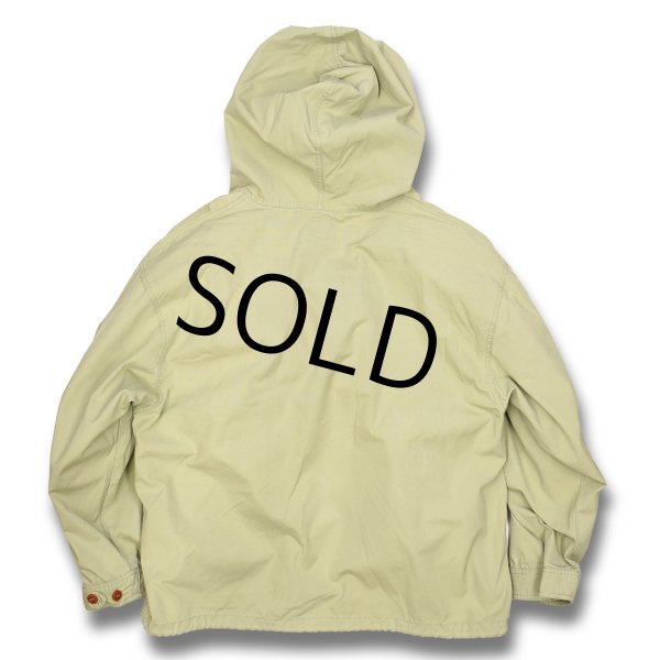 画像4: 90's【ビンテージ】【オールドギャップ】【GAP】【ベージュ】【N.W.C-46ステンシル】アノラックパーカー【サイズＸＬ】  (4)