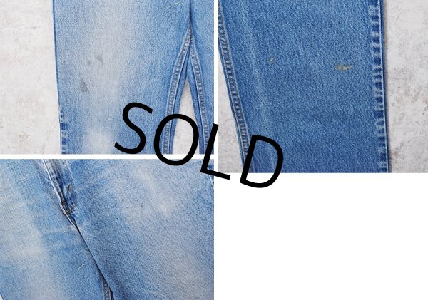 画像3: 【ビンテージ】【USA製】【LEVI'S】【リーバイス517】ブーツカット【デニムパンツ】【517】【36X34】  (3)