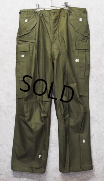 画像1: 【デッドストック】50's【米軍実物】ビンテージ【M-51】【フィールドトラウザーズ】【カーゴパンツ】【L-Long】  (1)