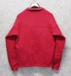 画像3: 90's~ ビンテージ【パタゴニア】patagonia【赤】ハーフジップスウェット【サイズＳ】  (3)
