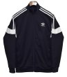 画像1: 【ビンテージ】【アディダス】adidas【ネイビー×白ライン】ジャージ【トラックジャケット】【トラックジャージ】【サイズ ユースＸＬ】  (1)