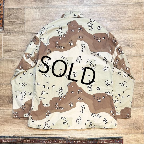 画像3: 90's【u.s.army】【米軍実物】ビンテージ【デザートカモ】【コンバットジャケット】【M-R】  (3)