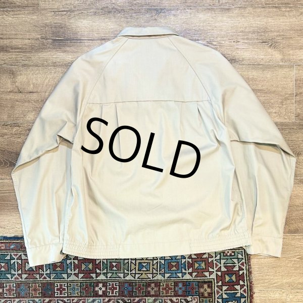 画像3: ~90’s【USA製】【ビンテージ】【LONDON FOG】【ロンドンフォグ】【ベージュ】【ジップアップブルゾン】【スウィングトップ】【US44】  (3)