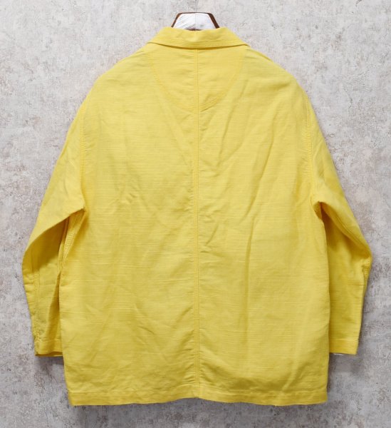 画像4: 【ビンテージ】【Lizwear】【黄色】シャツ【ジャケット】レディースM【レディース古着】   (4)