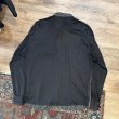 画像3: イタリー製【ビンテージ】バーニーズニューヨーク【BARNEYS NEW YORK】【黒×生成り ストライプ】【レーヨンシャツ】【サイズM】  (3)