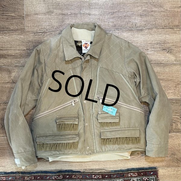 画像1: 【ビンテージ】【Columbia】コロンビア【ベージュ】フリースライナー付き【ハンティングジャケット】ハンティングブルゾン【サイズM】   (1)