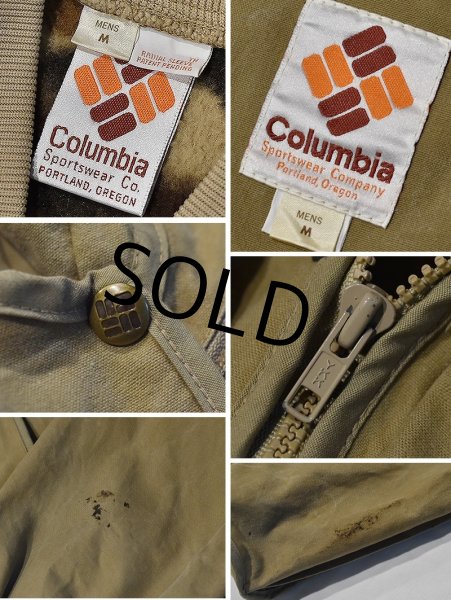 画像3: 【ビンテージ】【Columbia】コロンビア【ベージュ】フリースライナー付き【ハンティングジャケット】ハンティングブルゾン【サイズM】   (3)