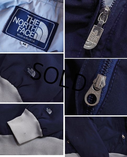画像2: 80’s〜 USA製【ノースフェイス】【the north face】【紺】【ハーフジッププルオーバージャケット】【サイズM】  (2)
