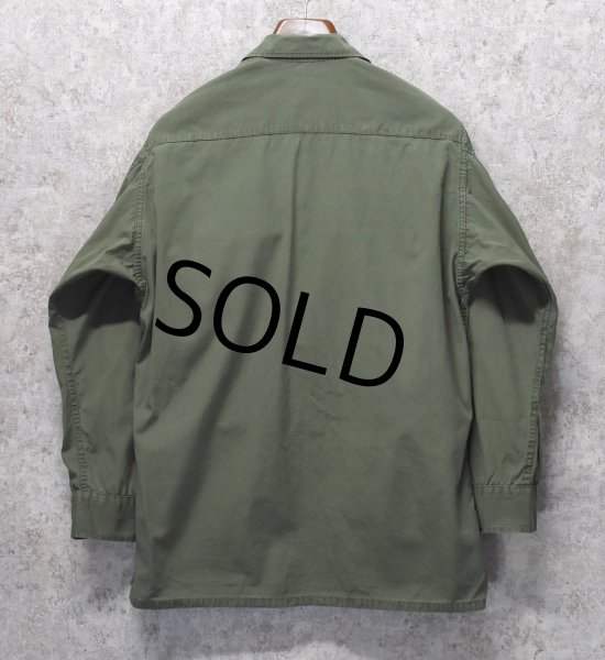画像3: 60's【ビンテージ】U.S.ARMY【米軍実物】ノンリップ【ジャングルファティーグジャケット】【M-R】  (3)