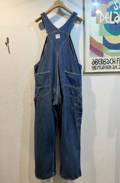 画像4: 70's USA製【ビンテージ】【Lee】JELT DENIM【デニムオーバーオール】  (4)