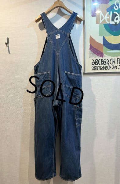 画像4: 70's USA製【ビンテージ】【Lee】JELT DENIM【デニムオーバーオール】  (4)