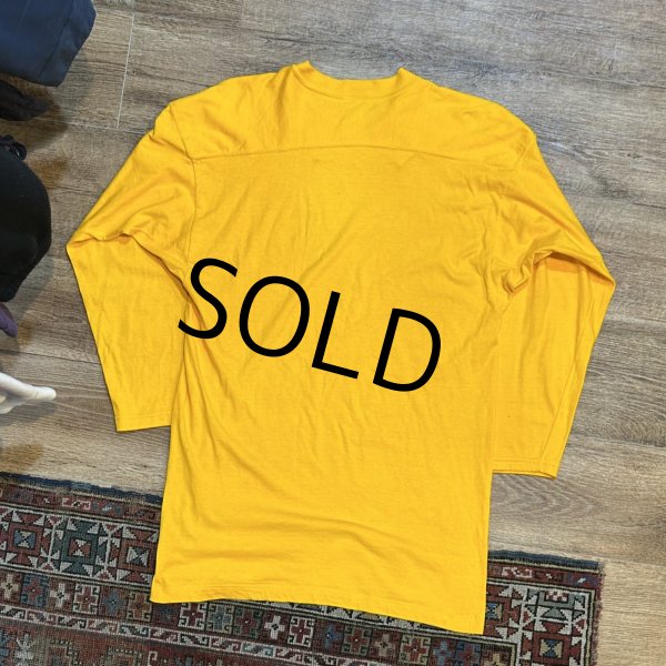 画像3: 90's USA製【ビンテージ】【RUSSELL】【ラッセル】【黄色】【フットボールT】【サイズM】   (3)
