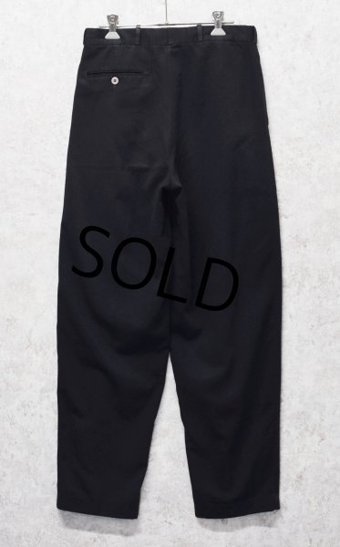 画像5: ビンテージ【FLORENZI】【7タックスラックス】【黒】【7タックパンツ】【W29程度】  (5)