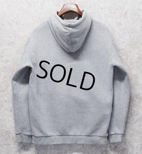 画像3: 【ビンテージ】【アディダス】adidas【胸ロゴ刺繍】【グレー】パーカー【サイズM】  (3)