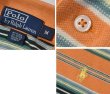 画像2: ビンテージ【ラルフローレン】 【POLO ralph lauren】【オレンジx緑】【ボーダー】【ポロシャツ】 【サイズM】   (2)