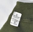 画像2: デッドストック 60's~【USA製】【ビンテージ】【Tultex製】【タルテックス】【ODカラー】【無地】【半袖スウェット】【サイズS】  (2)