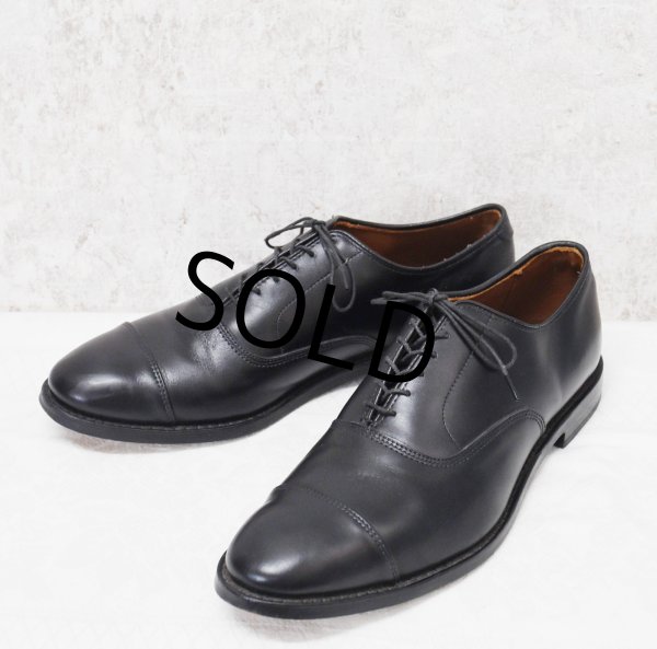 画像1: 【アレンエドモンズ】【Allen Edmonds】黒 ブラック【ストレートチップ】【9 1/2 D】【27.5cm程度】  (1)