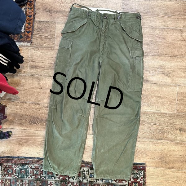 画像2: 50's【u.s.army】ビンテージ【米軍実物】【M-51】【フィールドパンツ】【カーゴパンツ】【M-R】  (2)