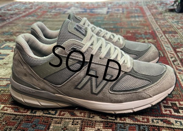 画像4: USA製【ニューバランス】new balance【990】【V5】グレー スニーカー【サイズ26cm】  (4)