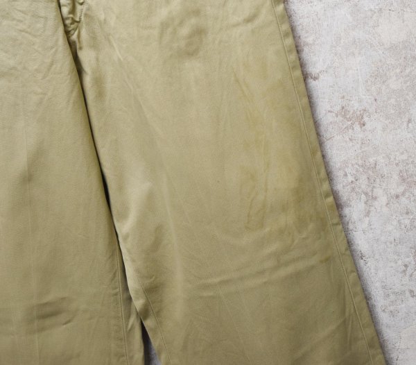 画像6: 60's【ビンテージ】U.S.ARMY【米軍実物】【チノパンツ】31×33  (6)