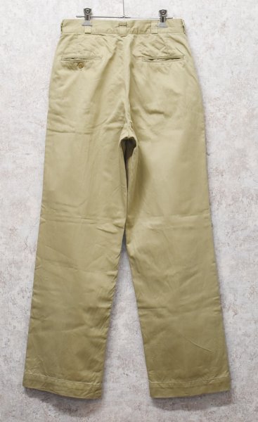 画像5: 60's【ビンテージ】U.S.ARMY【米軍実物】【チノパンツ】31×33  (5)