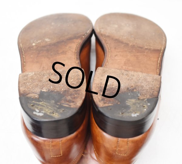 画像7: 【ビンテージ】【オールデン】alden【Uチップ】【Ｕチップ】ブラウン【レザーシューズ】【10 1/2】【28.5cm程度】  (7)