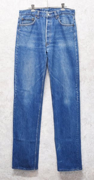 画像2: 80's【ビンテージ】【USA製】【LEVI'S】【リーバイス】【501】【デニムパンツ】【34×36】  (2)