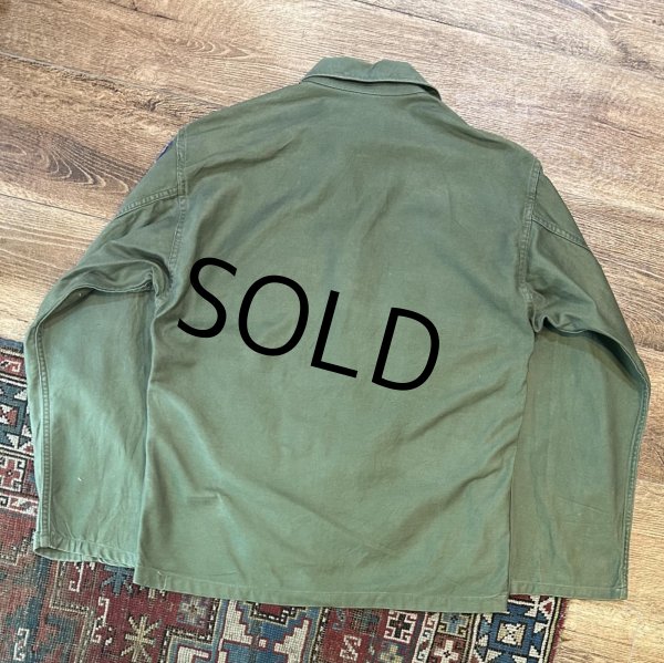 画像3: 【60's】【米軍実物】【ビンテージ】【U.S.ARMY】【OG107】【ユーティリティシャツ】【サイズS】  (3)