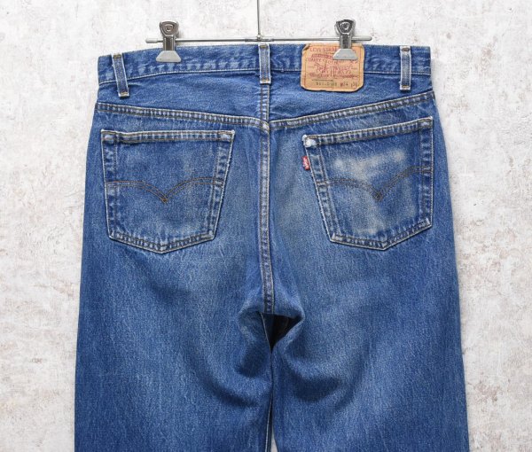 画像1: 80's【ビンテージ】【USA製】【LEVI'S】【リーバイス】【501】【デニムパンツ】【34×36】  (1)