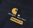 画像2: 【ビンテージ】【カーハート】carhartt【Original Fit】【ロゴ入り】黒【Tシャツ】【サイズ Ｍ】  (2)