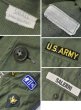 画像2: 【60's】【米軍実物】【ビンテージ】【U.S.ARMY】【OG107】【ユーティリティシャツ】【サイズS】  (2)