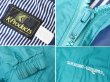 画像2: USA製【ビンテージ】【K-Products】SHERWIN－WILIAMS【エメラルドグリーンx紺】【ジップアップブルゾン】【サイズXL】  (2)