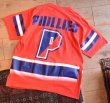 画像3: 90’s USA製 ビンテージ【MLB】【PHILLIES】フィーリーズ【赤】Tシャツ【サイズL】  (3)