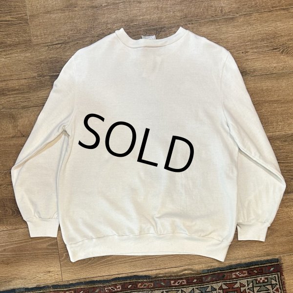 画像3: 【ビンテージ】【Blair】【レディースシューズプリント】【白】【スウェット】【レディース古着】【サイズW-L程度】  (3)