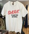 画像1: 90's【USA製】ビンテージ【SCREEN STARS】スクリーンスターズ シングルステッチ【D.A.R.E.】グレー【Tシャツ】【サイズL】  (1)