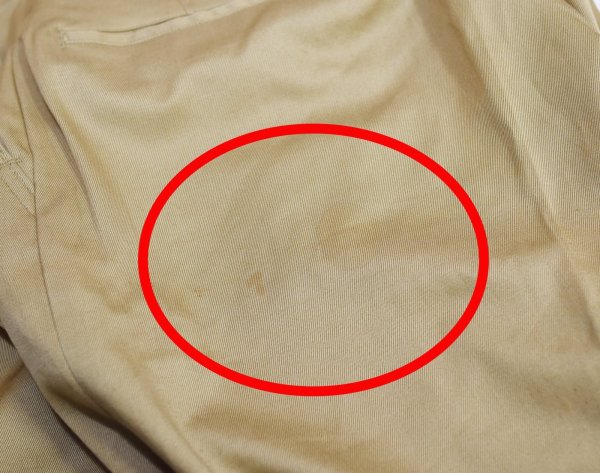 画像4: 【50's】【デッドストック】【ビンテージ】U.S.ARMY【米軍実物】【45カーキ】【チノパンツ】【チノパン】【34×35】  (4)