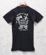 画像3: 【デッドストック】 70's【USA製】【ビンテージ】【Tuey's】【黒】【バックプリント】【Tシャツ】【サイズ３８-４０】  (3)