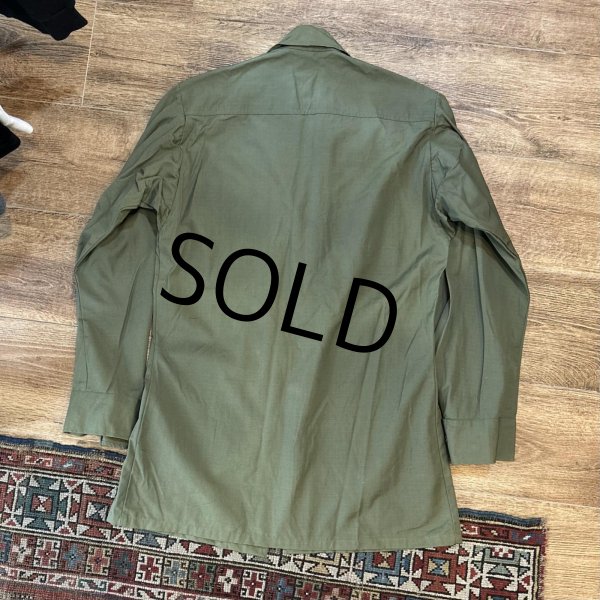 画像3: 【デッドストック】70's【ビンテージ】U.S.ARMY【米軍実物】リップストップ【ジャングルファティーグジャケット】【XS-R】  (3)