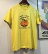 画像1:  80's【USA製】スクリーンスターズ【ビンテージ】【PUMPKIN DAYS】黄色【Tシャツ】【サイズXＬ】  (1)