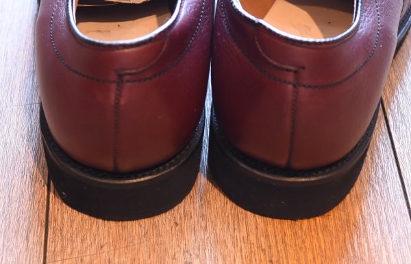画像4: 【デッドストック】ビンテージ【ALDEN】【オールデン】ブラウン【プレーントゥ】【9 1/2 B/D】【27.5cm程度】  (4)