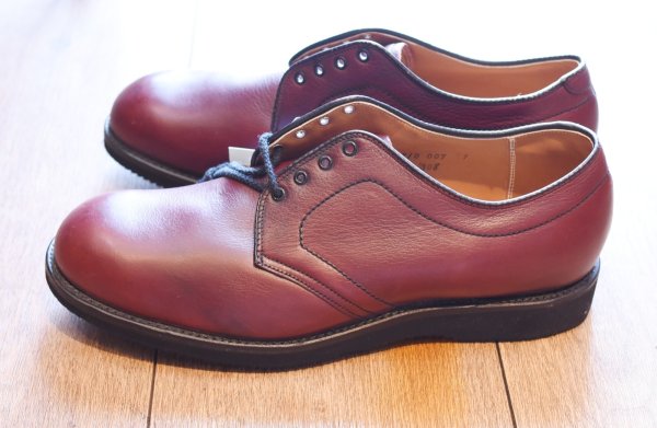 画像3: 【デッドストック】ビンテージ【ALDEN】【オールデン】ブラウン【プレーントゥ】【9 1/2 B/D】【27.5cm程度】  (3)