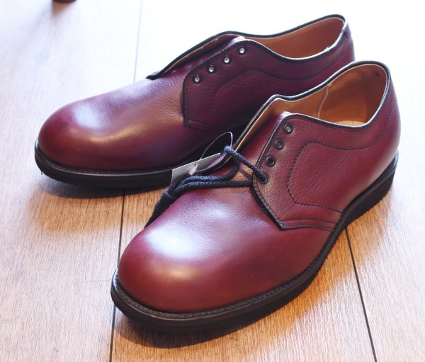画像1: 【デッドストック】ビンテージ【ALDEN】【オールデン】ブラウン【プレーントゥ】【9 1/2 B/D】【27.5cm程度】  (1)