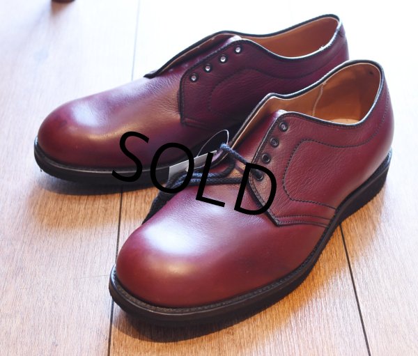 画像1: 【デッドストック】ビンテージ【ALDEN】【オールデン】ブラウン【プレーントゥ】【9 1/2 B/D】【27.5cm程度】  (1)