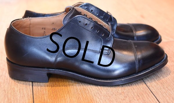 画像4: 【デッドストック】ビンテージ【ALDEN】【MAXWELL SHOE】【オールデン】黒【ストレートチップ】【6 1/2 D】  (4)
