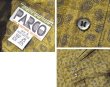 画像2: ビンテージ【PARCO】ヒョウ柄 【黄土色ｘブラウン】【コットンシャツ】【サイズS】  (2)