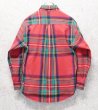 画像3: 【ビンテージ】【オールドギャップ】【GAP】赤【チェック柄】【ネルシャツ】フランネルシャツ【BDシャツ】【サイズＭ】  (3)